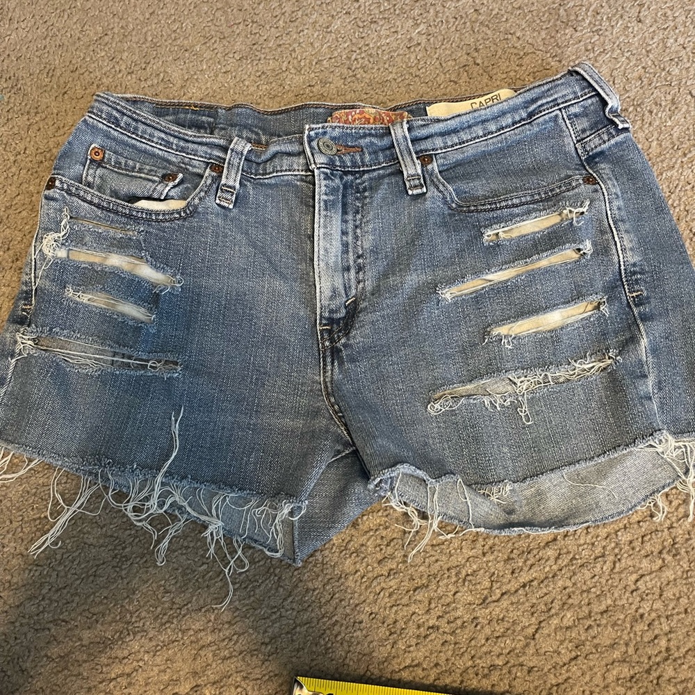 Levi’s repurposed cutoff shorts